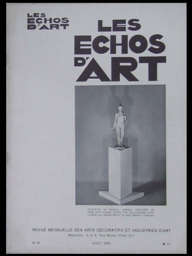 Echos art 61 1930 - d'art, n°61