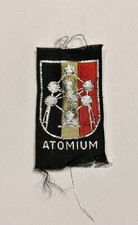 Rare Vintage 1958 ATOMIUM BRUSSELS ‘58 WORLDS FAIR Patch Travel & Tourism Badge
