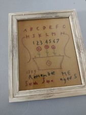 Cadre Broderie Vintage Style