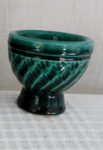 Ancien coquetier faience