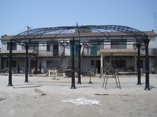 NICE LARGE OPEN CAST IRON FRET