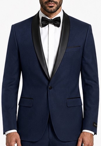 Costume homme smoking bleu - costume,