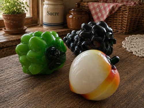 Ancien lot fruits en - ancien, 3