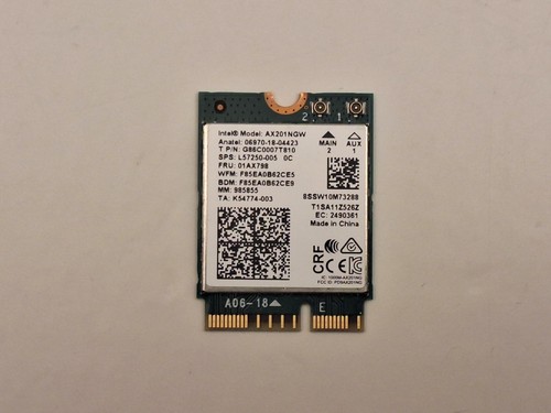 Carte wifi intel - , ax201ngw