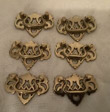 6 drawer handles for antique furniture. new condition, A