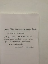 Marcel MARIËN " Le Pont aux