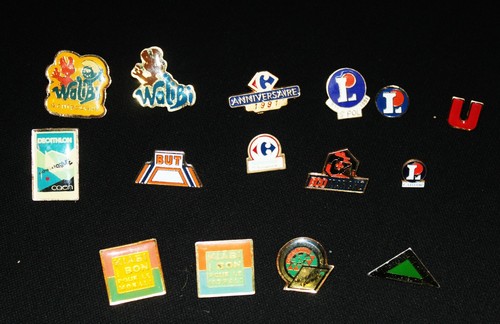 Lot pin publicitaires - lot, 15