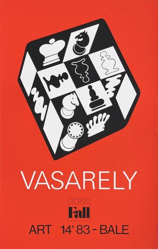 Victor vasarely affiche expo - vasarely,