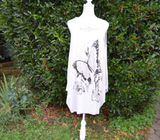 tunique tee shirt  beige femme