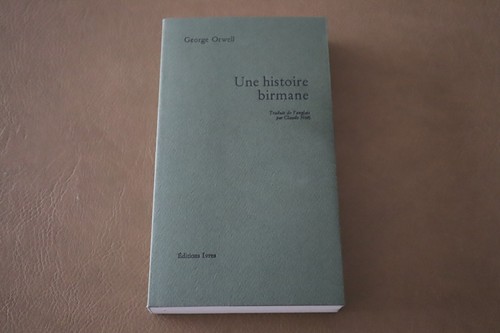 Une histoire birmane george - histoire,
