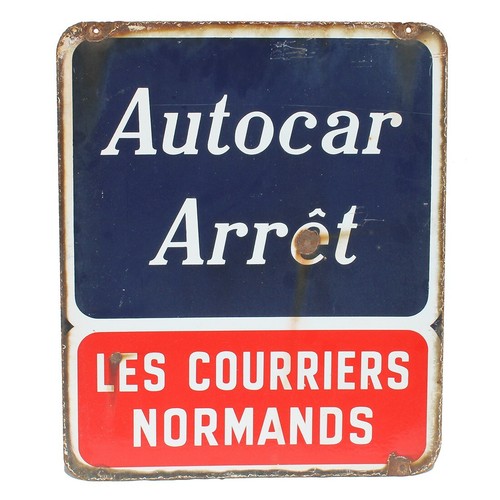 Ancienne plaque émaillée