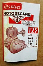 MOTOBÉCANE  125 cc  AB.1 ; D