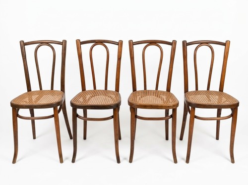 Chaises bistrot en bois - 4,