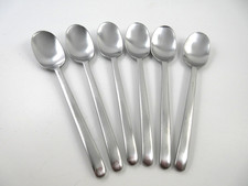 Ikea DATA 6 Teaspoons Satin Stainless Steel Flatware