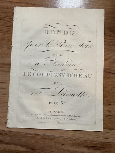 Lamotte rondo pour le - lamotte,