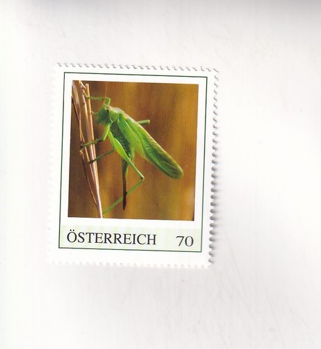 Timbre autriche insectes - timbre,