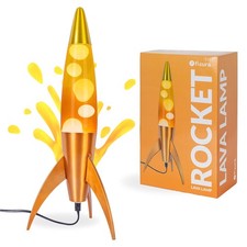 fisura. - Lampe à lave orange