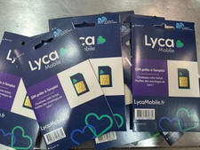 Lot de 100 cartes sim