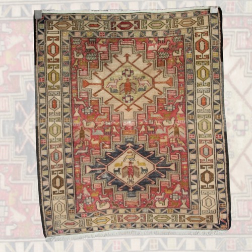 Vintage fait main soumak - main,