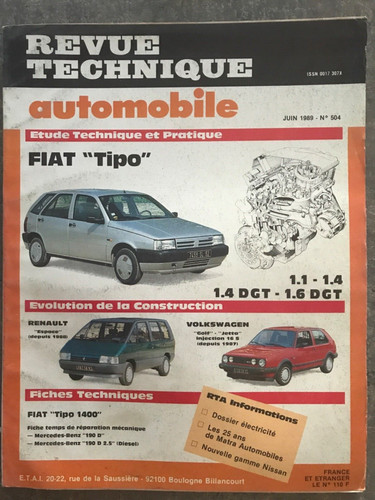 Revue technique rta fiat - technique,