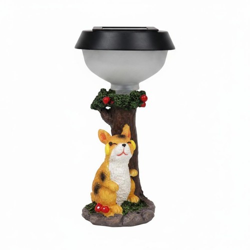 Lampe solaire lapin décor - lapin,