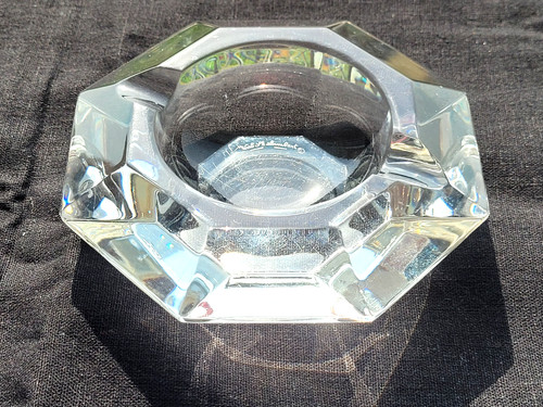 Cendrier cristal massif - cendrier,