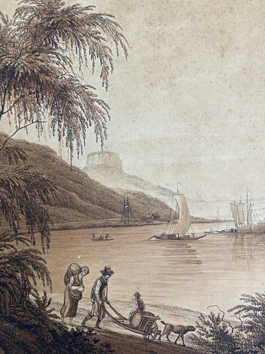 Très beau dessin xixe 1850 - très,