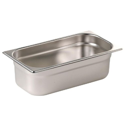 Lot bacs inox empilables - inox,