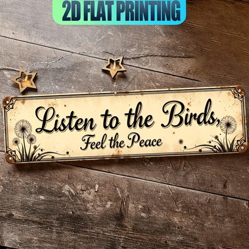 Listen the birds - the, peace