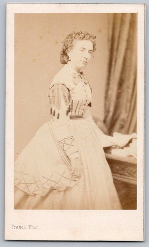 Cdv 1870 francine - francine, cellier