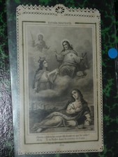 pious image lace spana penitent Bordas Pl 91