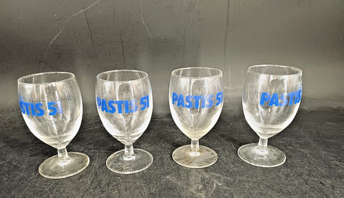 Lot verres 51 pastis - de,
