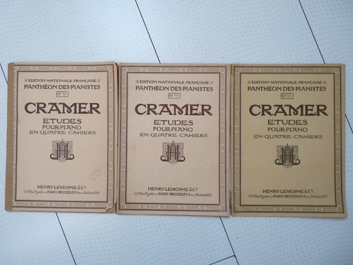 Cramer etudes pour pianos en - cramer,