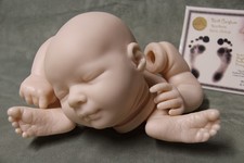 Unpainted reborn doll