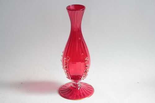 Vase murano rouge - vase,