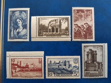 Timbres neufs France  Série