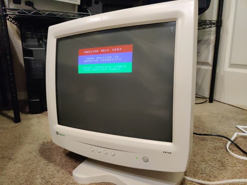 Gateway ev700c crt monitor - crt,