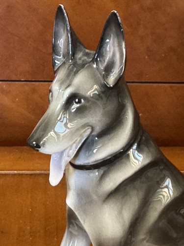 Porcelain german shepherd dog - german,