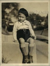 1933 Press Photo Clyde Colley