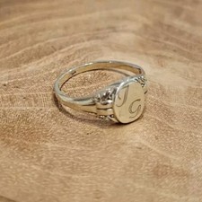 Bague Style Chevalière Or 333