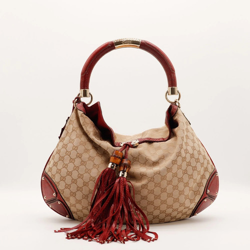 Sac gucci indy hobo toile - sac,