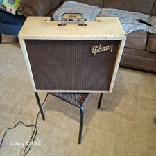 1961 Gibson Gibsonette GA-8T Discover Tremolo Guitar Amplifier, Tube Guitar Amp