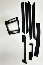 BMW 3 E46 Alcantara Interior Trim Kit Center Console Moldings Covers LHD OEM