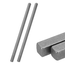 Pour 2Pcs Tige Acier Carré