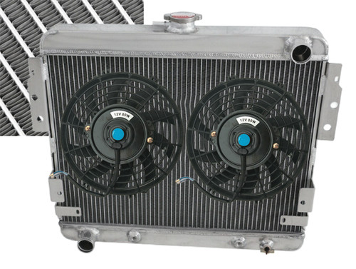 3row aluminium radiateur - 3row, radiateur+fan
