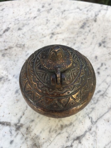 Ancienne boite pot - boite,, pot,