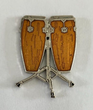 89 - Pin's MUSIC - CONGAS ON TRIPODS PERCUSSION SET