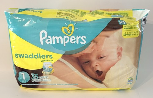 Pampers swaddlers count - 35,