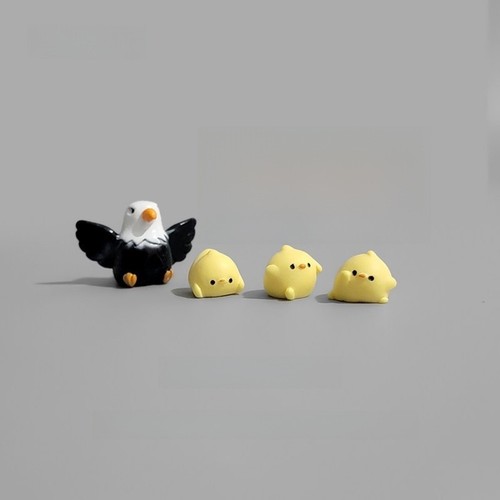 Lot figurines famille - , poulet