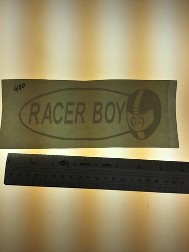 Racer boy big white - -,